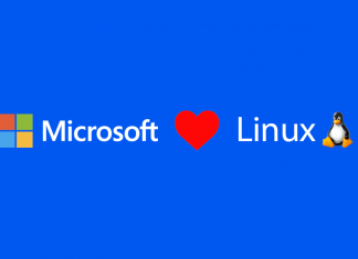logo de microsoft love logo de linux
