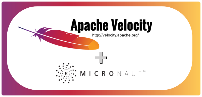 Apache Velocity y Micronaut