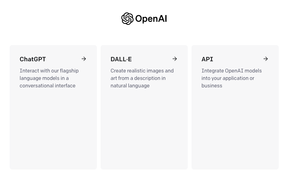 OpenAI seleccionar modelo
