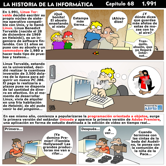 Historia de la Informática. Capítulo 68. 1991