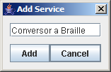 UDDI Browser Add Service
