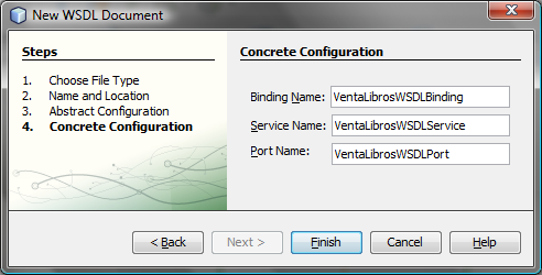Configuracion concreta del descriptor