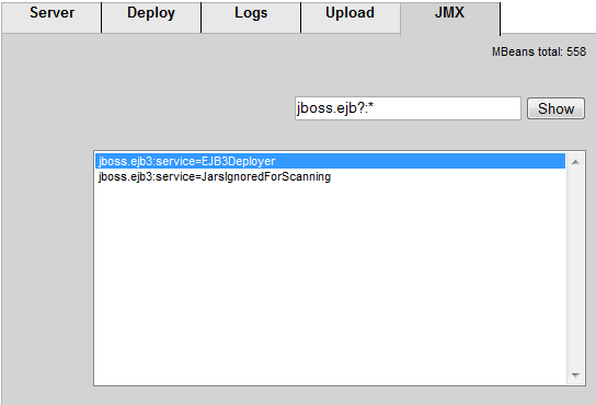 Monitorizar los MBeans del servidor JBoss con JConsole, de servletsuite.com